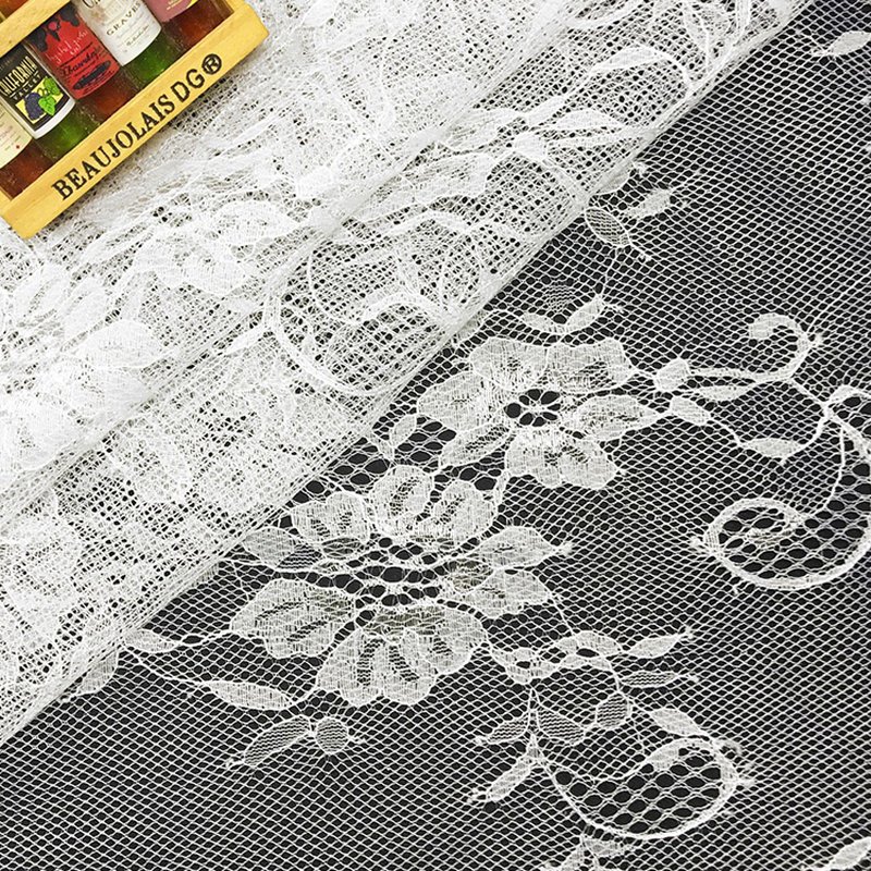 Lace Fabric Floral Eyelash Nylon Wholesale Supplier 4